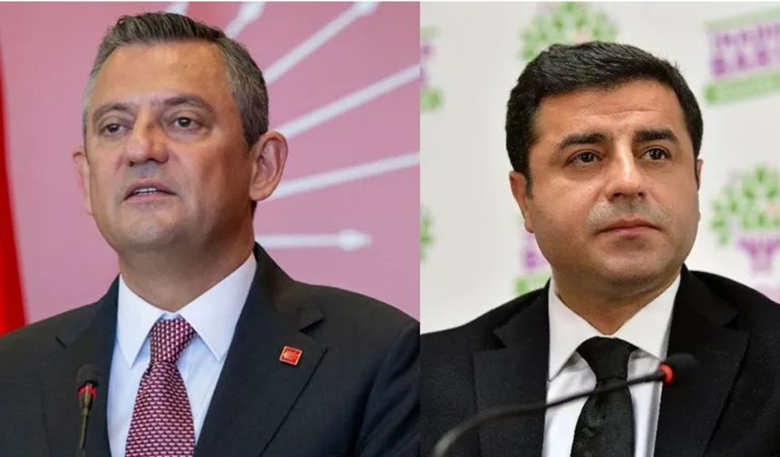 Özgür Özel'den Selahattin Demirtaş'a ziyaret: Çağrı metni yayımlandı