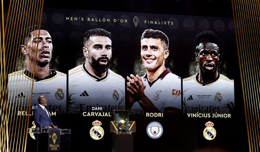 Ballon d'Or 2024'ün kazananı belli oldu!