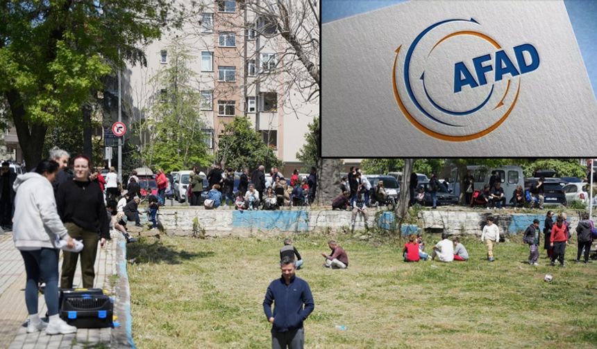 AFAD'dan Açıklama: İstanbul Depreminde Can Kaybı Yok