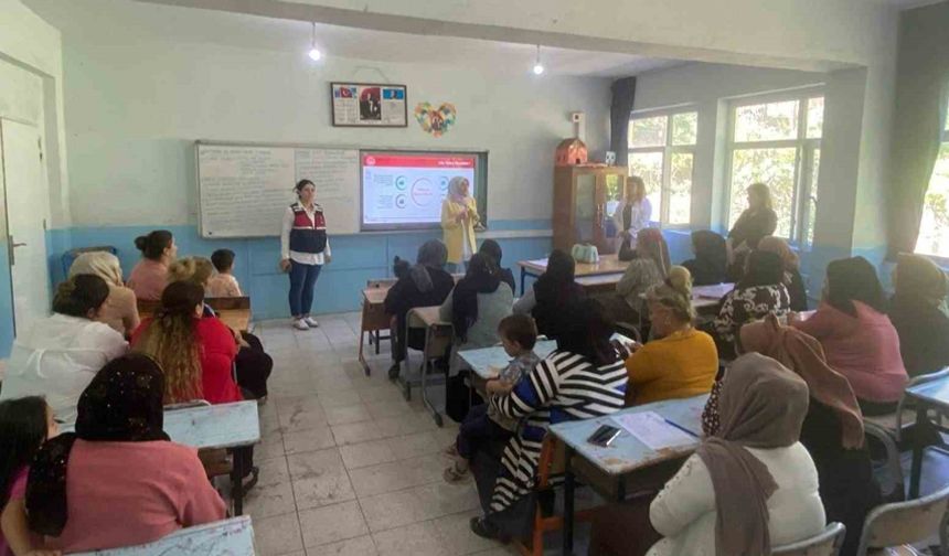 Şırnak’ta kadına şiddetle mücadele ve aile içi iletişim eğitimi