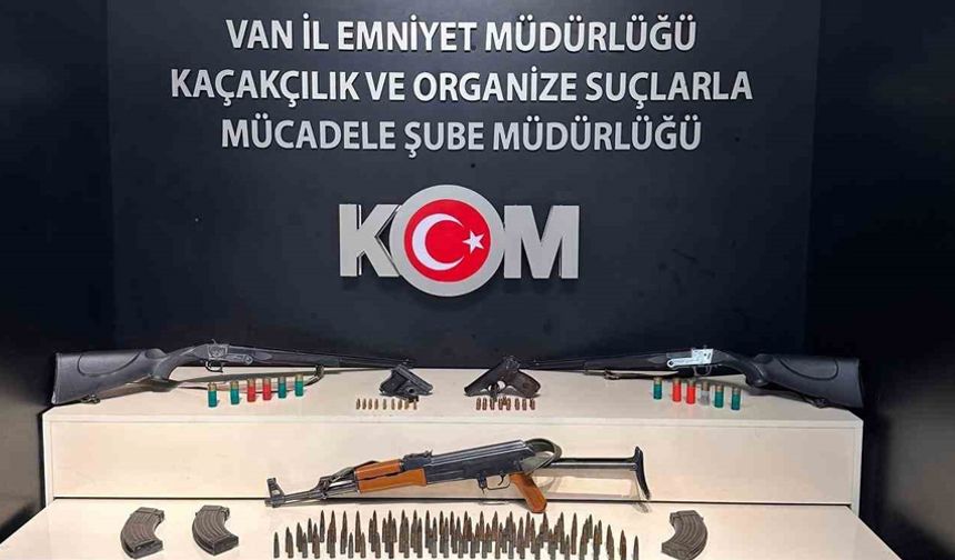 Sosyal medyada silah paylaşımı yapanlara operasyon