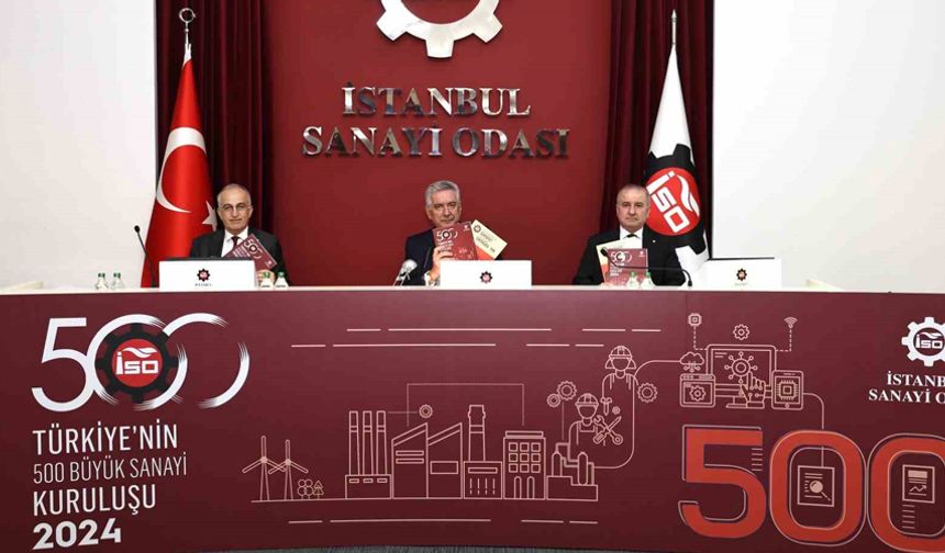 ‘Türkiye’nin 500 Büyük Sanayi Kuruluşu Araştırması-2024’ sonuçları açıklandı