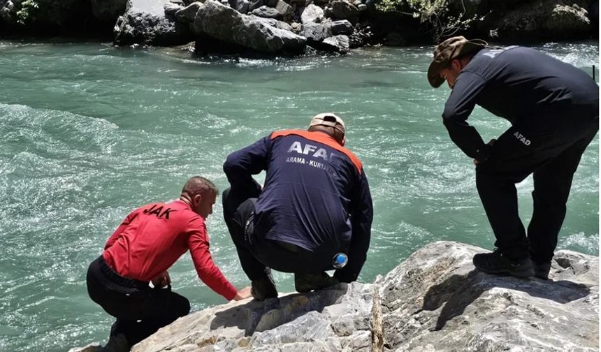 Avaşin Deresi’nde Kaybolan Kom’u Arama Çalışmaları 21. Gününde