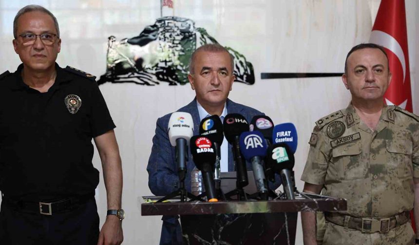 Vali Hatipoğlu: "Elazığspor-Vanspor maçında 3 bin 66 personel görev alacak"