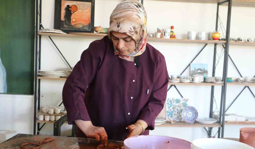 Diyarbakır’da kadın eliyle ekonomiye destek