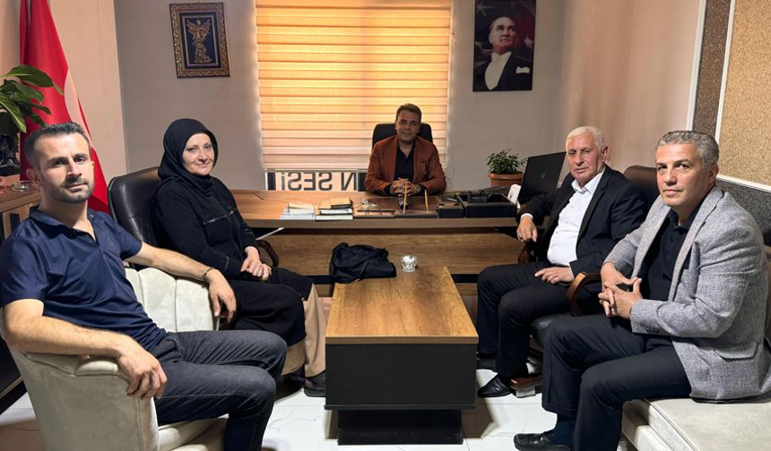 DBP Yüksekova Kongre Komisyonu Gazetemizi Ziyaret Etti