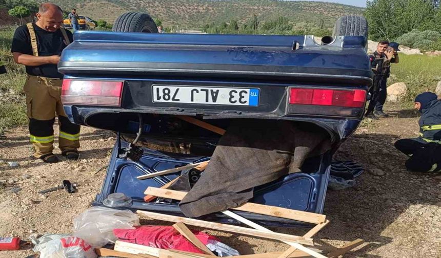 Mardin’de otomobil takla attı: 3 yaşındaki çocuk hayatını kaybetti, anne ve babası yaralandı