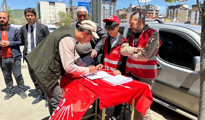 Ekrem İmamoğlu ve Tutuklu Belediye Başkanları için imza kampanyası başlatıldı