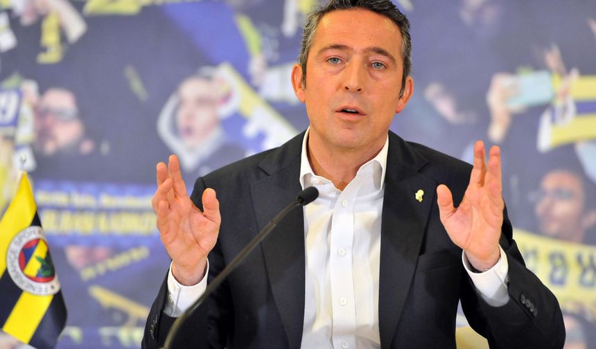 Fenerbahçe taraftarından basketbol maçında Ali Koç'a tepki