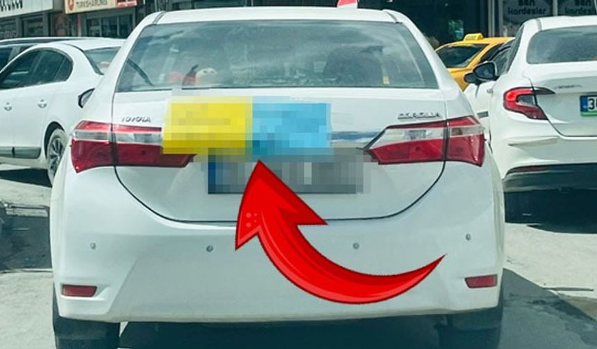 Hakkari’de Kadın sürücüden Trafikte Sıra Dışı Not