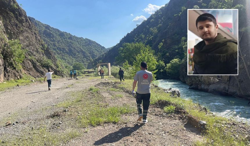Dağlıca’da Dereye Düşen Genç İçin Arama Çalışmalarına Ara Verildi