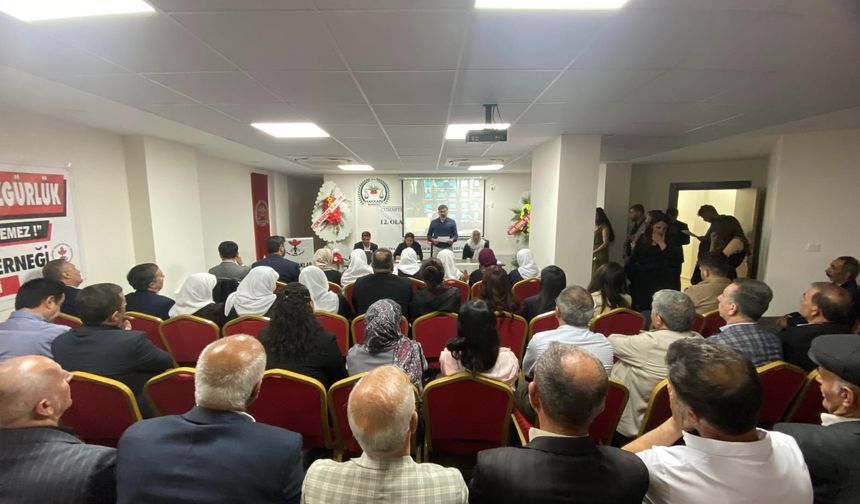 İHD Hakkari Şubesi 12. Olağan Kongresini Gerçekleştirdi