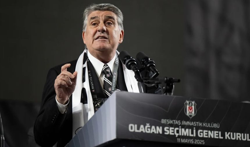 Yeniden Beşiktaş Başkanı Seçilen Serdal Adalı mazbatasını aldı