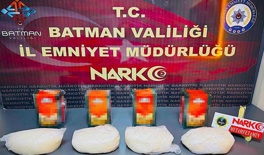 Çay paketleri içinde uyuşturucu taşıyan yolcu tutuklandı
