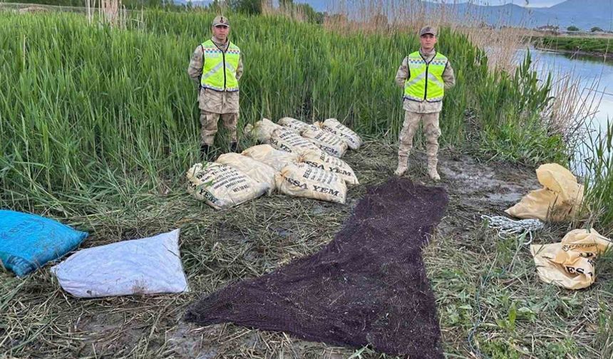 Van’da 3 ton 370 kilogram inci kefali ele geçirildi