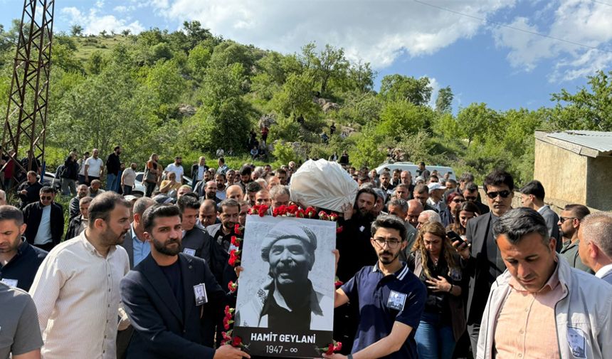 Hakkari Eski Milletvekili Hamit Geylani son yolculuğuna uğurlandı
