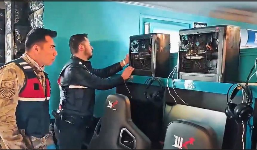 Hakkari’de yasa dışı bahis operasyonu