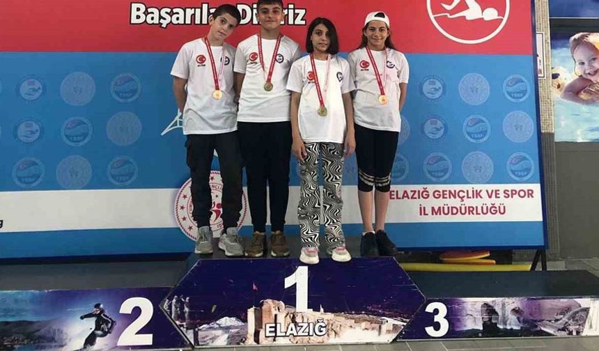 Muşlu yüzücüler Türkiye finallerine yükseldi