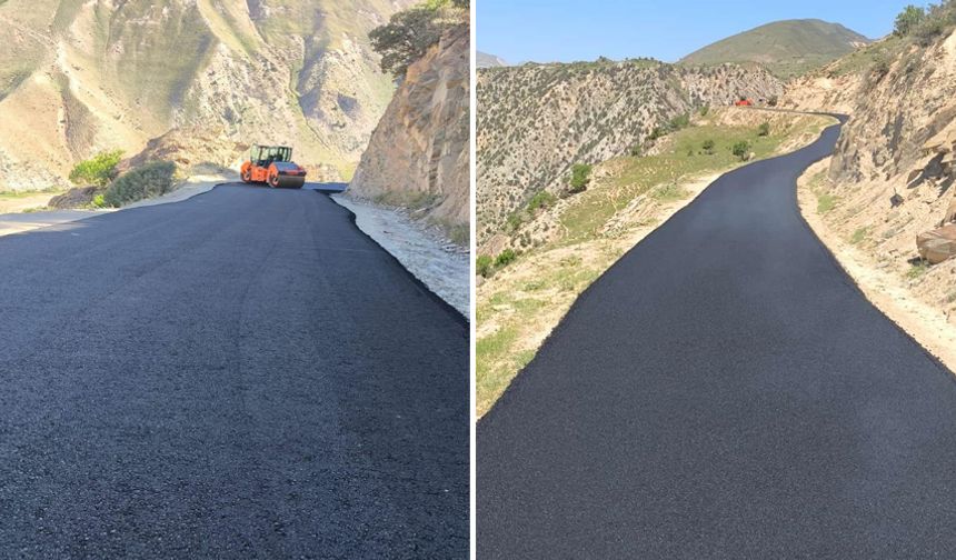Hakkari’de Kırsal Yollar Asfalta Kavuşuyor