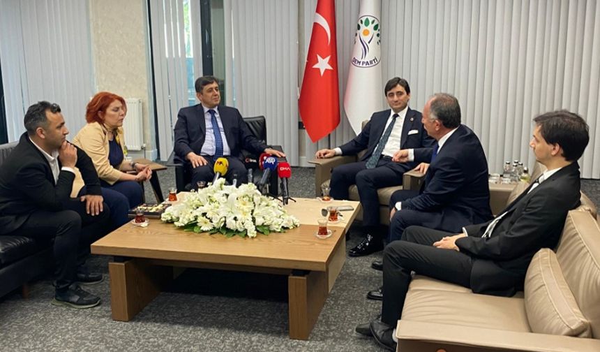 6 partiden DEM Parti’ye bayram ziyareti