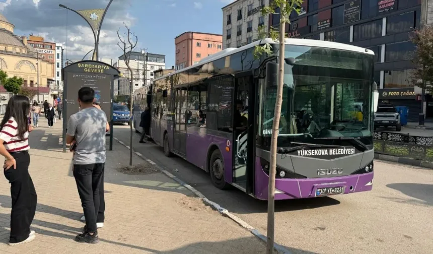 Yüksekova Belediyesi’nden KPSS adaylarına ücretsiz ulaşım