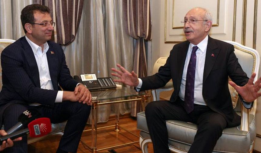 Kılıçdaroğlu'ndan İmamoğlu'na sürpriz ziyaret; açıklama yapılmadı