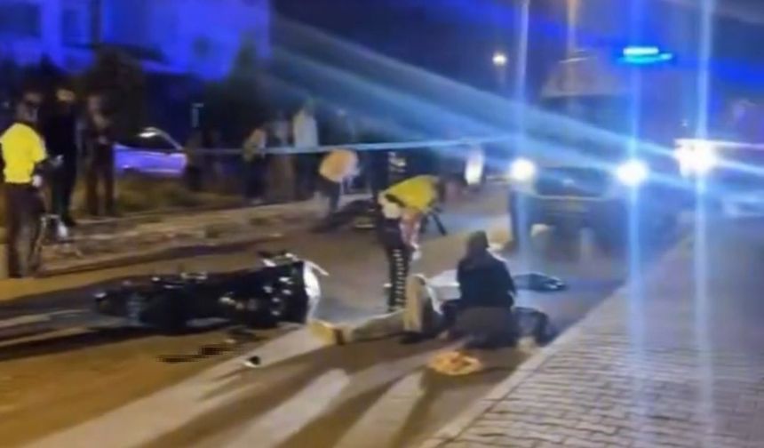 Van'da iki motosiklet kafa kafaya çarpıştı: 1 Ölü, 2 Yaralı