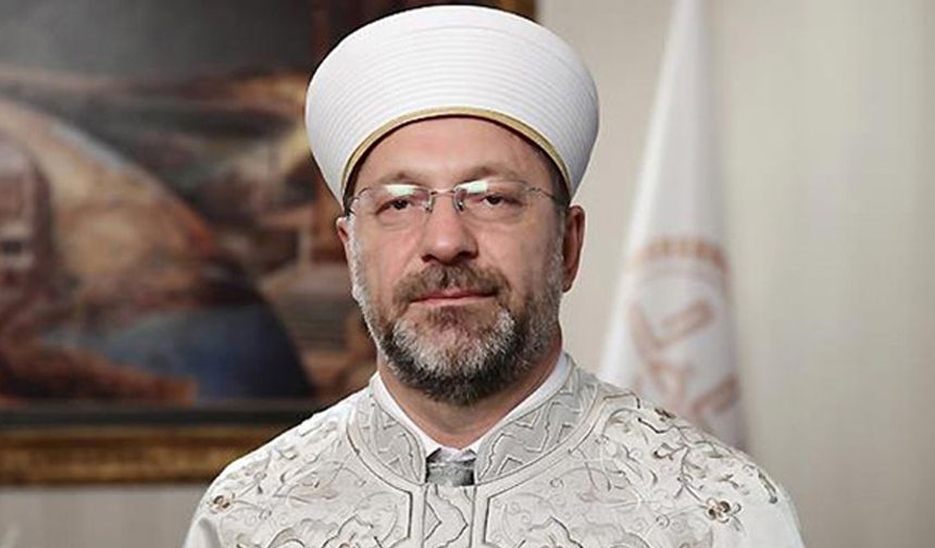 Ali Erbaş'tan çağrı: Orman yangınları için eller duaya açılacak