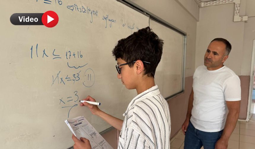 Yüksekova’da LGS İlçe Birincisi Belli Oldu