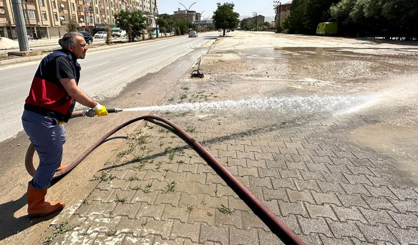 Yüksekova Belediyesi’nden Temizlik Çalışması