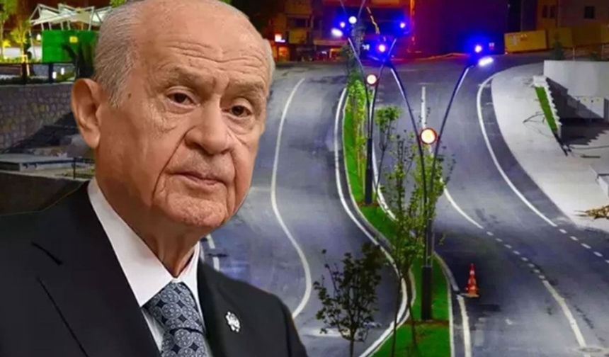 Hakkari Bulvarı'nın adı ''Devlet Bahçeli Bulvarı'' oldu