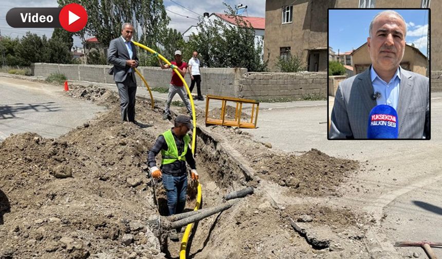 Yeni Mahalle'de doğalgaz çalışmaları başladı