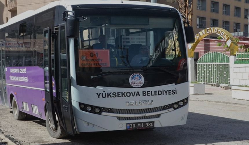 Yüksekova’da Ulaşımda Yeni Dönem: Türkiye Kart’a Geçiliyor