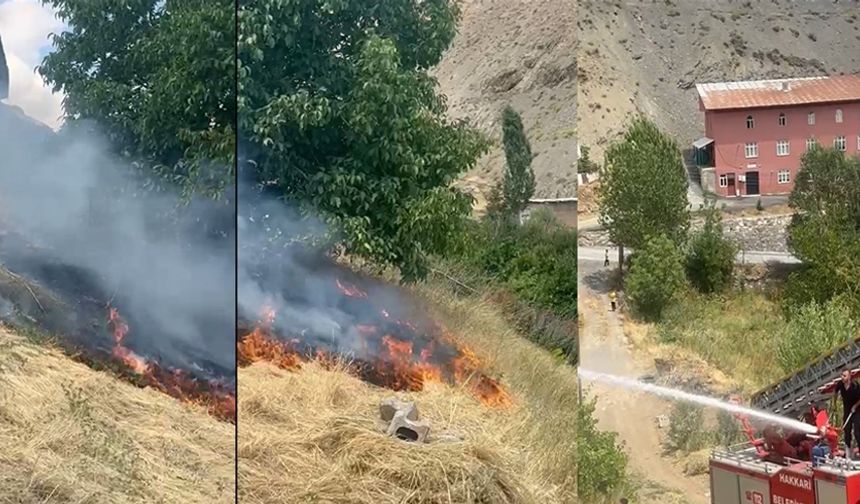 Hakkari’de bir ayda 53 yangına müdahale edildi