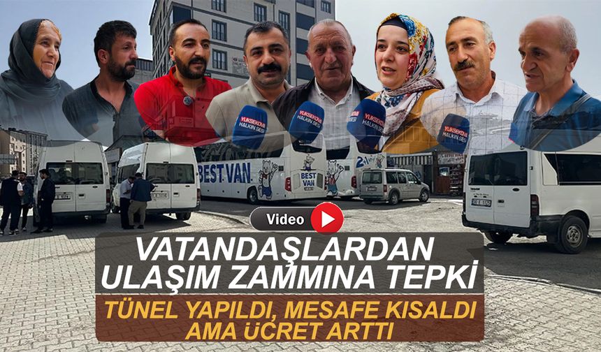 Yüksekova’da Ulaşım Zammına Tepki: “Tünel Yapıldı, Mesafe Kısaldı Ama Ücret Arttı”