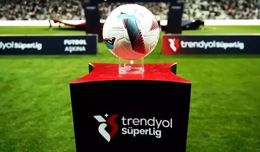 Süper Lig'de ilk 2 haftanın programı belli oldu
