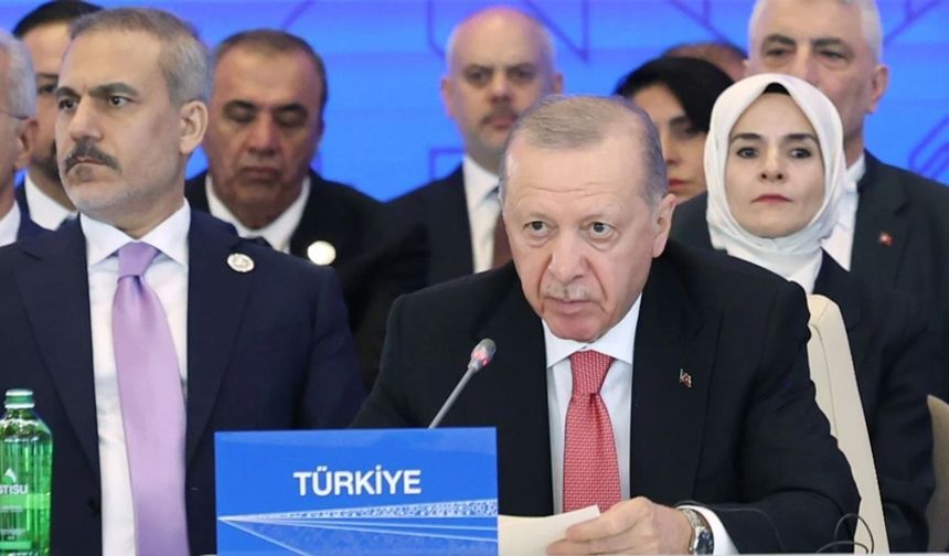 Cumhurbaşkanı Erdoğan: ''Filistin davasını terk edemeyiz''
