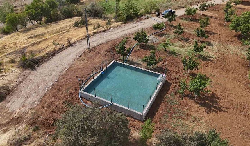 Elazığ İl Özel İdaresi’nden 6 adet sulama suyu tesisi