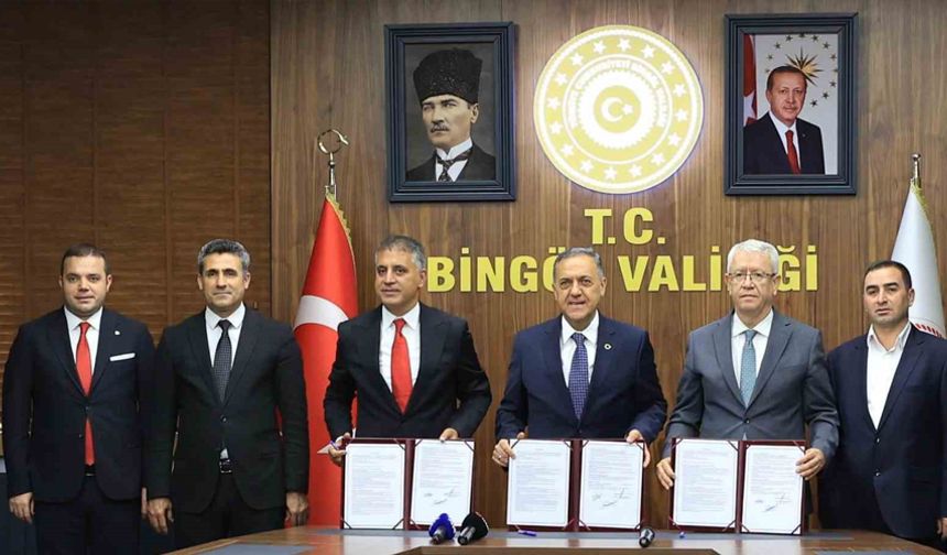 Bingöl’de okul yapım protokolü imzalandı