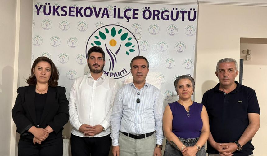 DEM Parti’den Yüksekova’da Barış ve Demokratik Toplum Şölenine Katılım Çağrısı