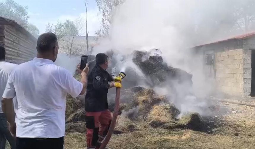 Yüksekova’da çıkan yangında bin adet bağ otu yandı: “Sahibi Mağdur Oldu”
