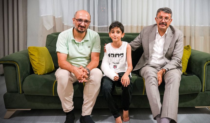 Vali Çelik’ten, Elyasa’yı ziyaret etti