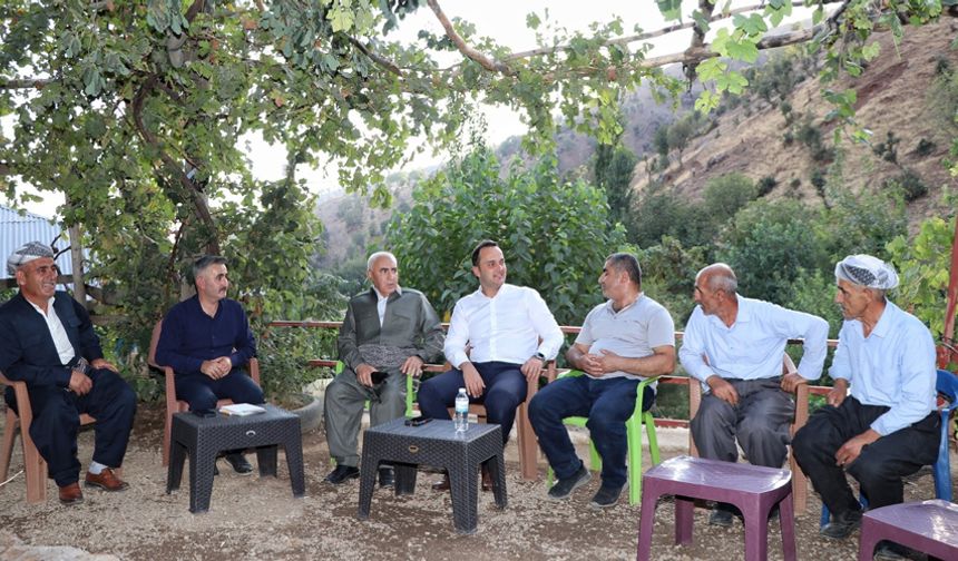 Kaymakam Demirci, Derecik’te Su Sorununu Yerinde İnceledi