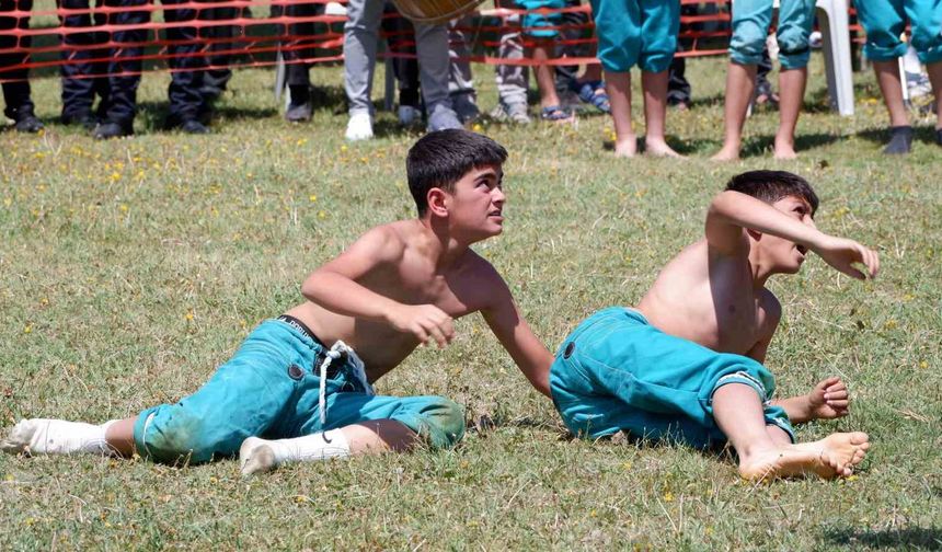 Erzurum Ovası’nda güreş festivali
