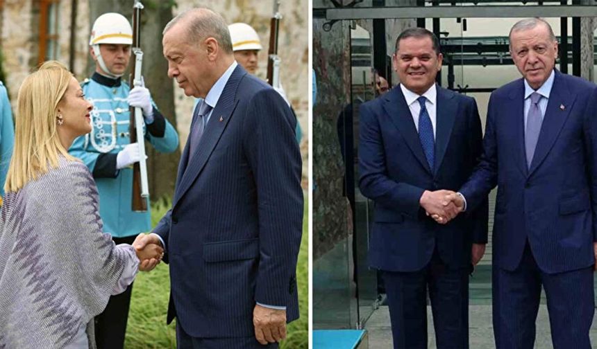 Türkiye-İtalya ve Libya arasında üçlü zirve sona erdi