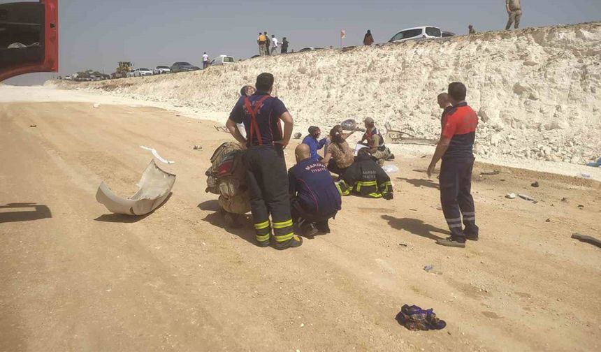 Mardin’de otomobil şarampole yuvarlandı: 1 ölü, 6 yaralı