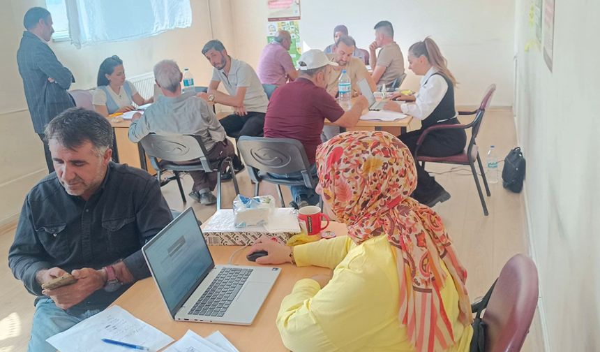 Yüksekova'da Tarım Sayımı Devam Ediyor