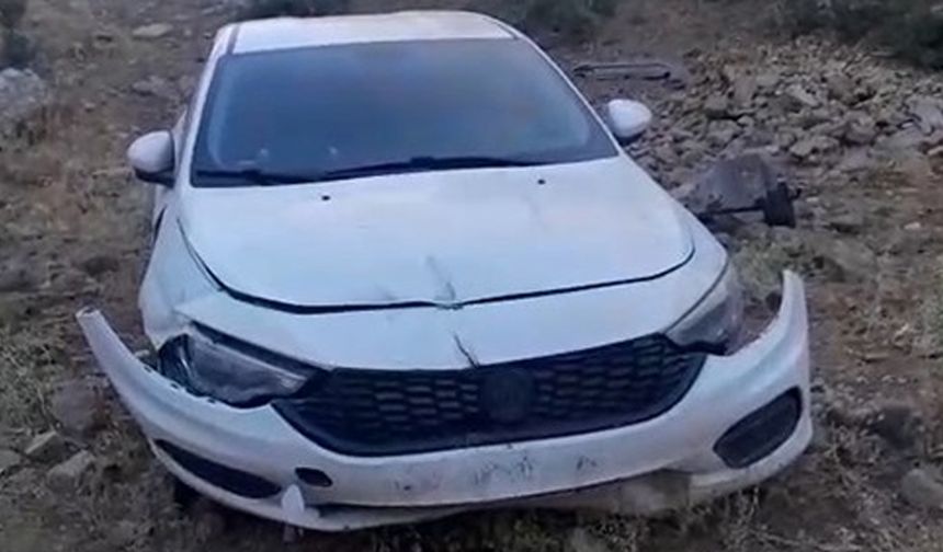 Bingöl’de otomobil şarampole uçtu: 6 yaralı