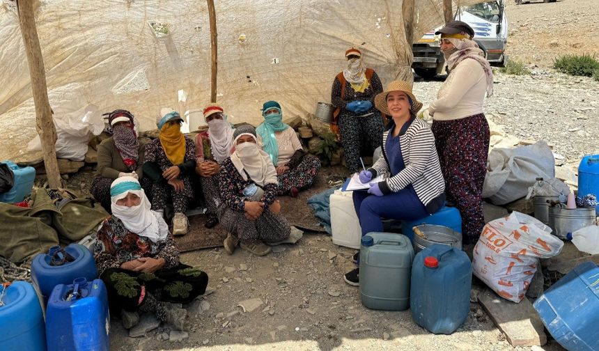 Yüksekova'da Berivanlara Süt Hijyeni Eğitimi Verildi