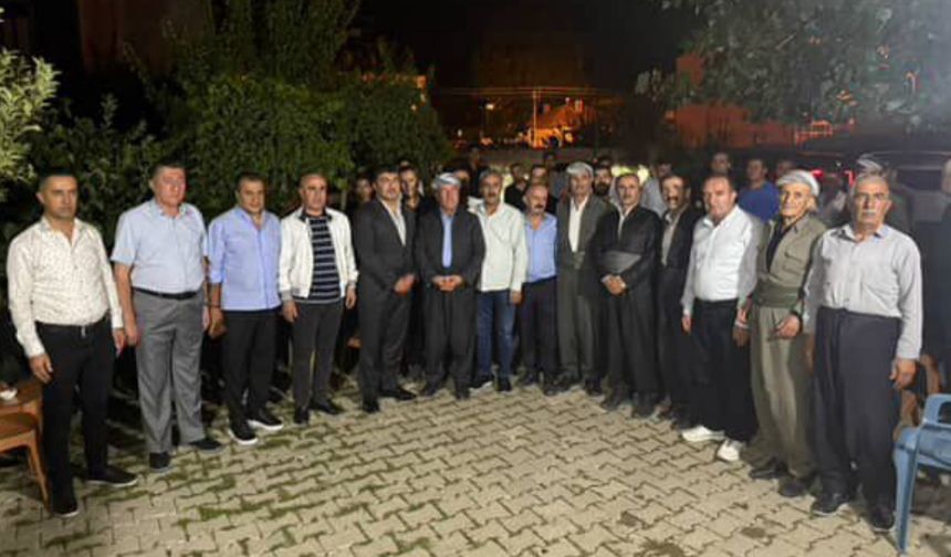 Şirvan Barzani’den Yüksekova’da taziye ziyareti